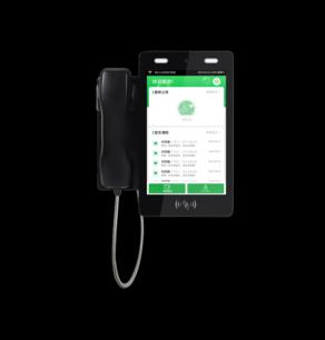 校园学生可视公话机 4G壁挂人脸识别亲情电话 支持微信视频通话机